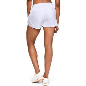 Under Armour Women's HeatGear Loose  Running Shorts White Size 3XL NWT